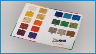 TPV colour chart (granules with binder)